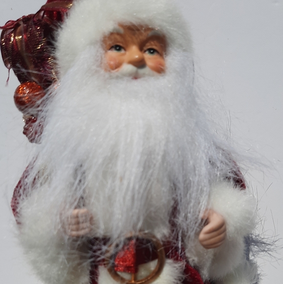 Vintage Old Time Santa Claus with Santa Sack - Picture 1 of 4